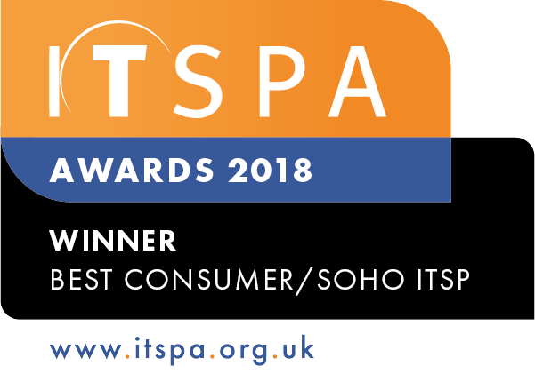 ITSPA Best SOHO VoIP Provider Award 2018