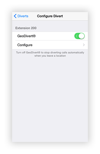 Configure GeoDivert