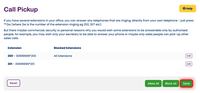 Call pickup overview Call pickup overview
