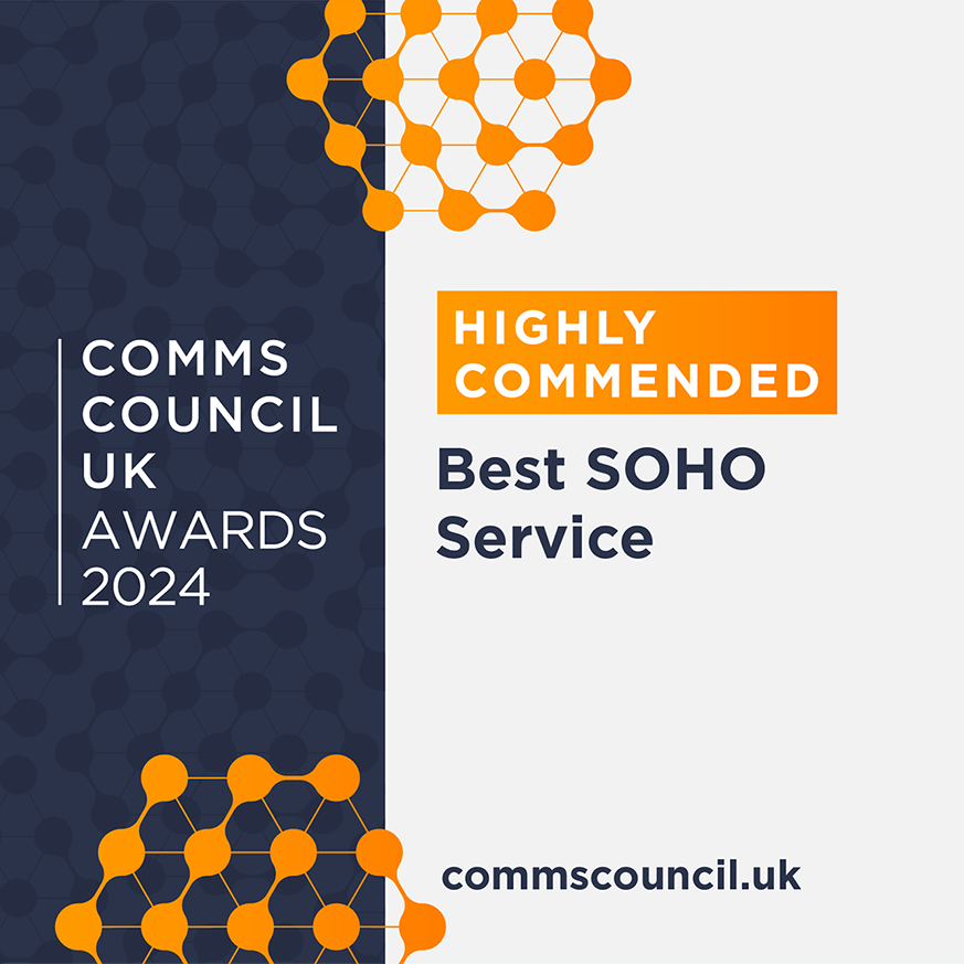 CCUK Highly Commended Best Soho Service Award 2024