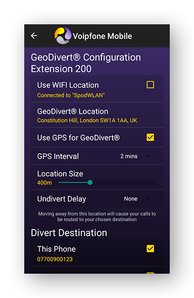 GeoDivert